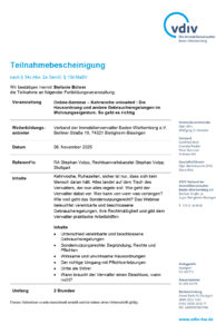 Kehrwoche unloaded