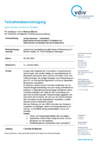 Turbulente Eigentümerversammlungen